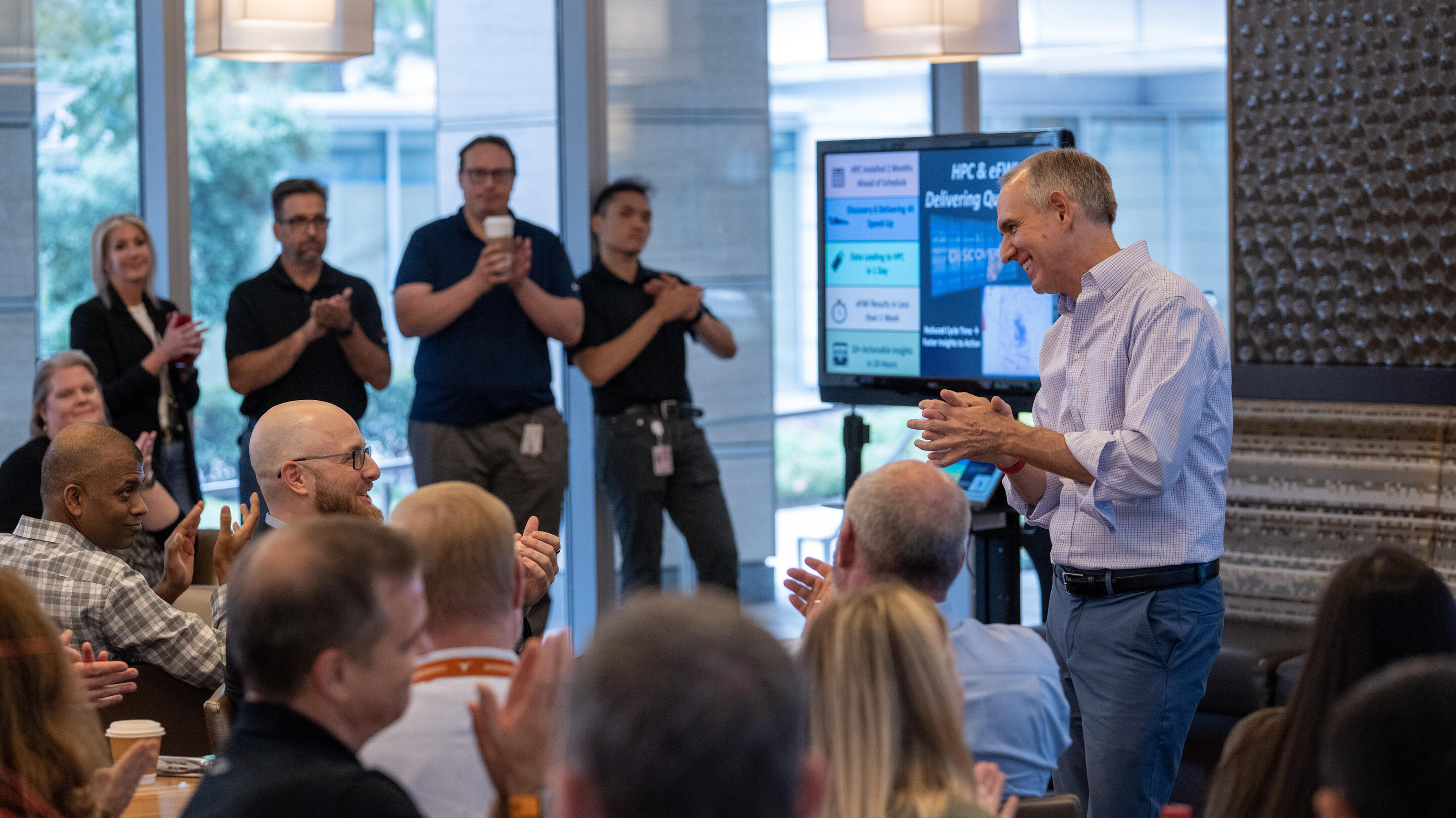 Discovery 6 supercomputer ribbon-cutting event