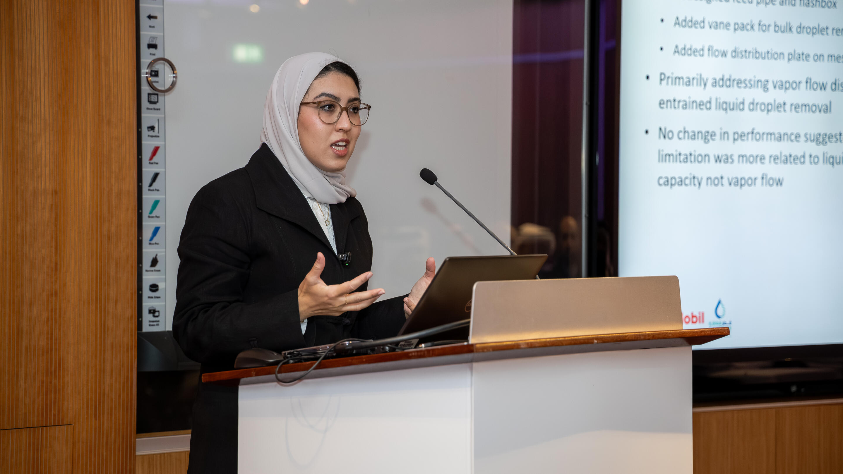 Rym Kanes at the 19th QatarEnergy LNG Engineering Conference