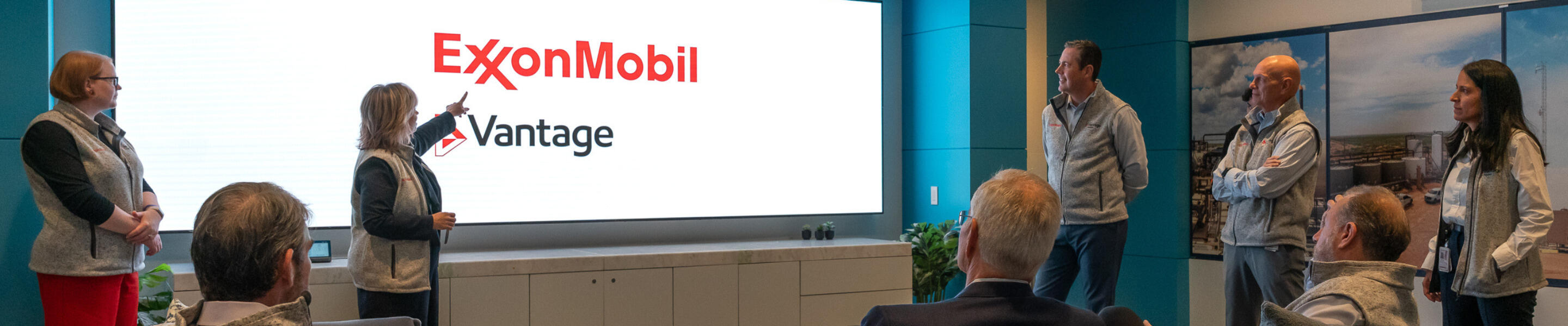 ExxonMobil unveiled Vantage – a world-class, centralized operations and surveillance center.