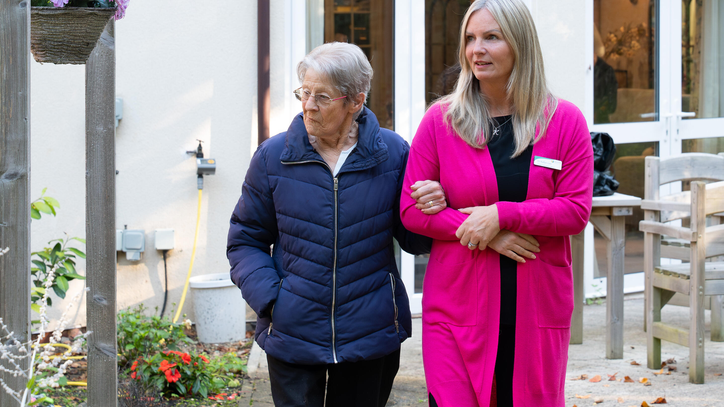 Dementia care program participants