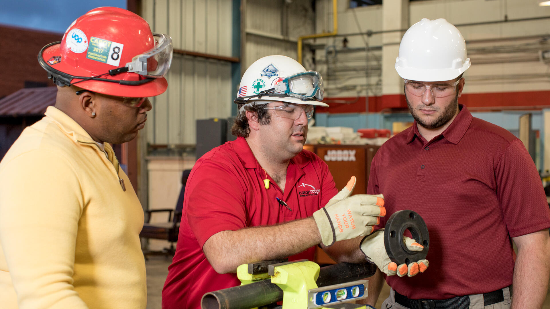 ExxonMobil employees working with NBRITI