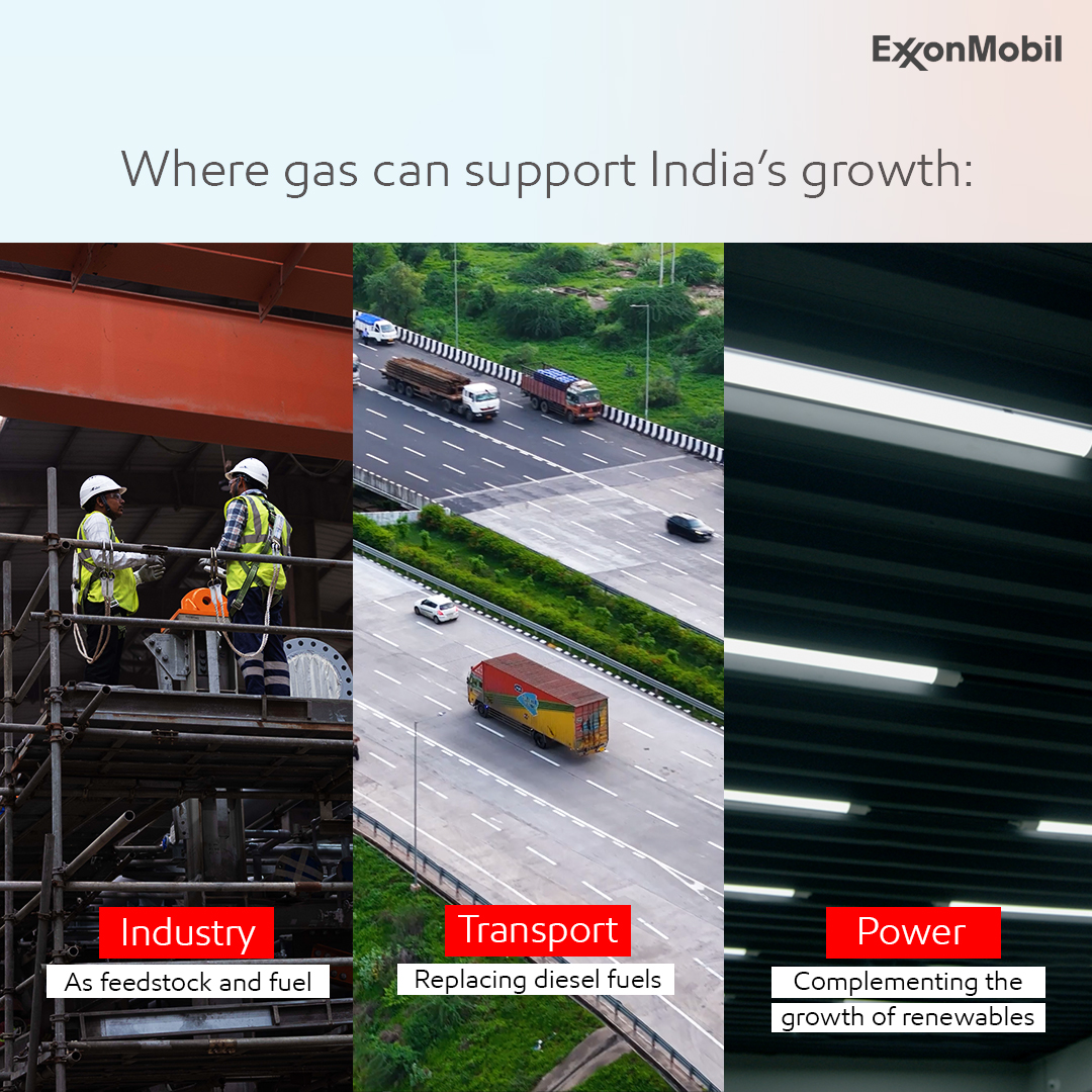 Where gas can support India's growth: Industry, Transport and Power
