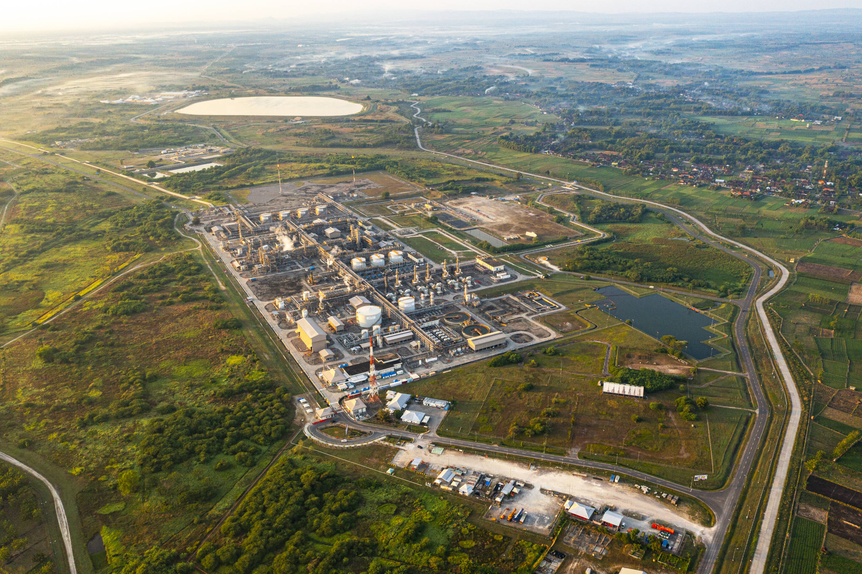 ExxonMobil Indonesia history illustration