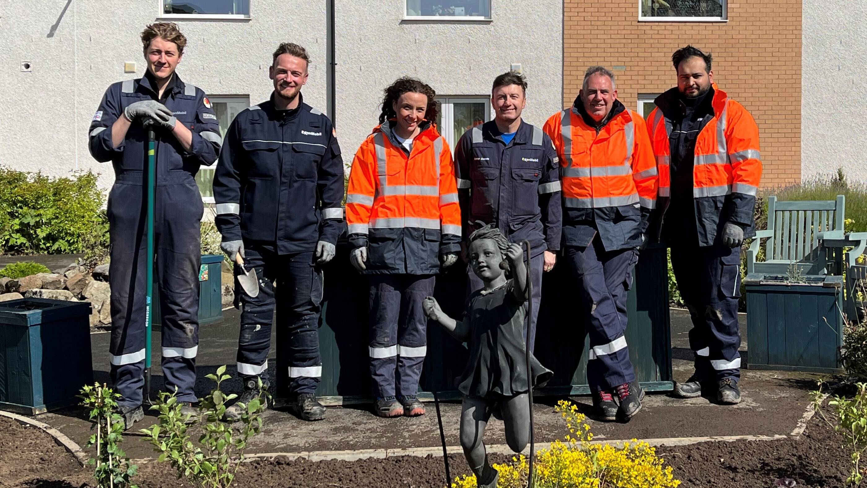 ExxonMobil Fife ethylene plant volunteers in the community