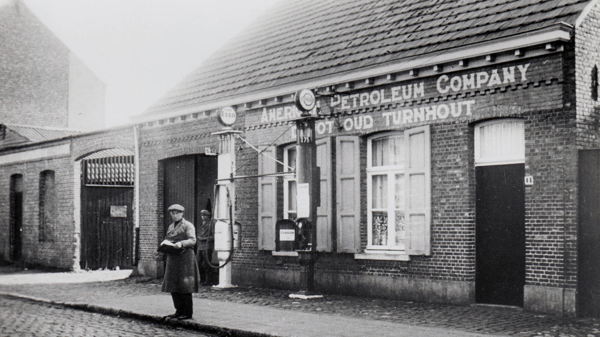 historic APC Esso Turnhout station