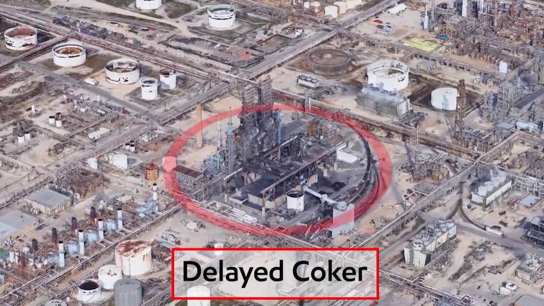 ExxonMobil Baytown Delayed Coker Unit