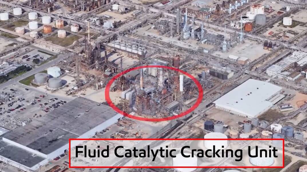 ExxonMobil Baytown Fluid Catalytic Cracking unit