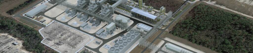 Calpine's natural gas power generation facility