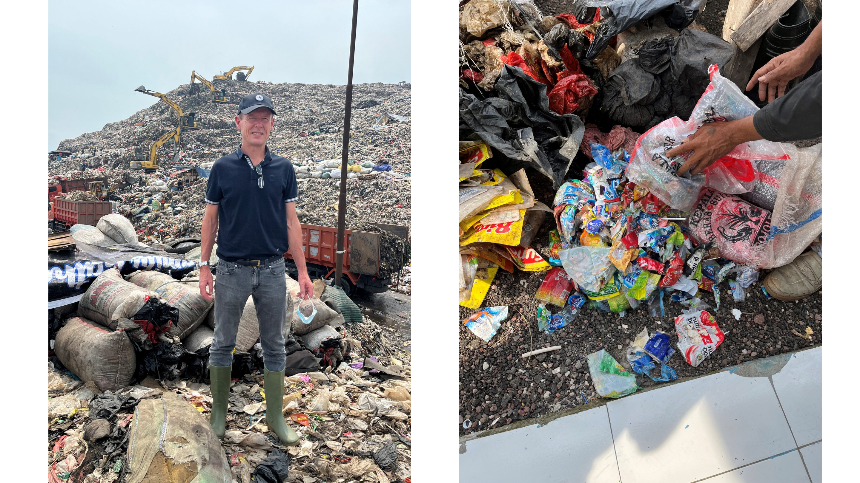 Image Xavier at the Bantar Gebang landfill in Jakarta, Indonesia. Advanced recycling can help process plastic waste that might otherwise have gone to landfill.
Addressing plastic waste includes a variety of challenges involving different technologies and will require a portfolio of solutions.