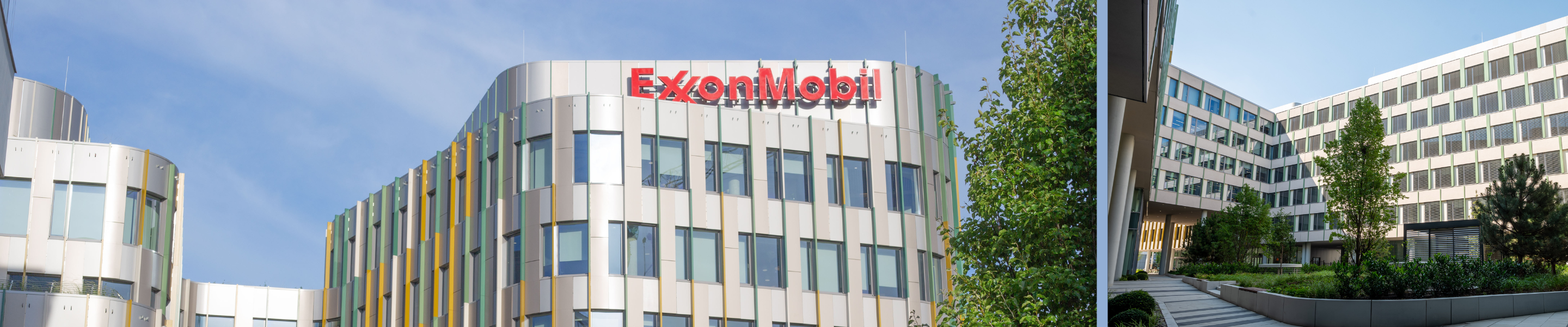 ExxonMobil Hungary office building exterior view