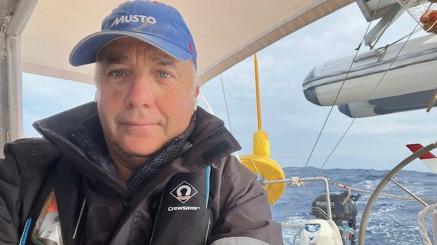 Martin Weston, Site Security Manager at ExxonMobil Fawley sailing 3,000-miles across the Atlantic Ocean